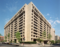 International Monetary Fund Headquarters in Washington, DC.