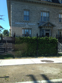 Embassy of Angole in Ottawa, Canada