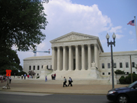 Equal Justice Under Law in Washington, DC.